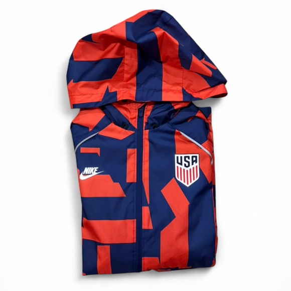 Rare Men’s Nike Team USA AFW Full-Zip Windbreaker Jacket Size XS - Picture 6 of 7